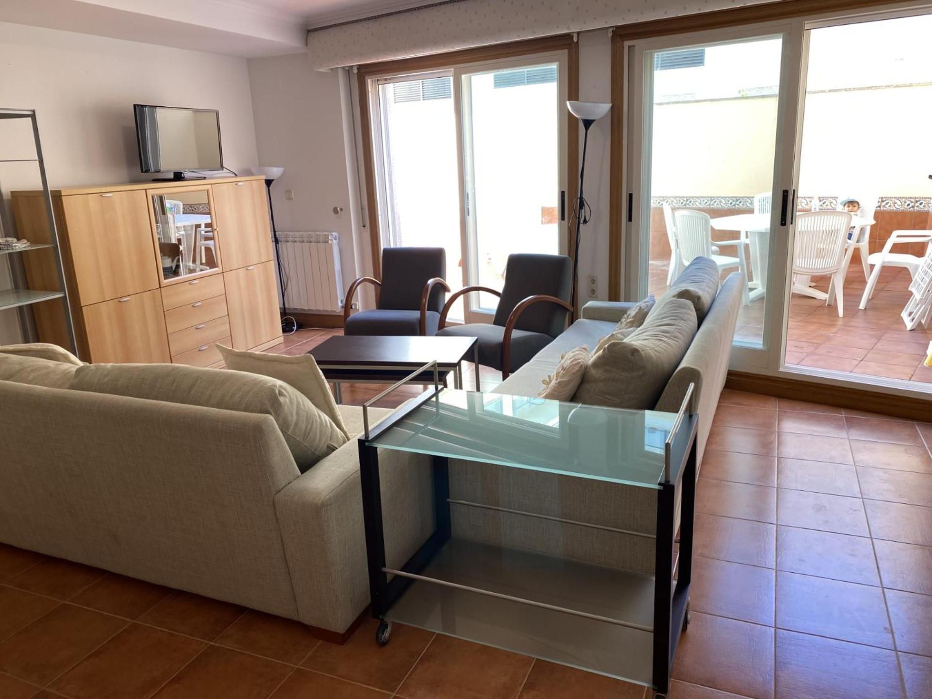 Apartamento Sanxenxo Bagian luar foto